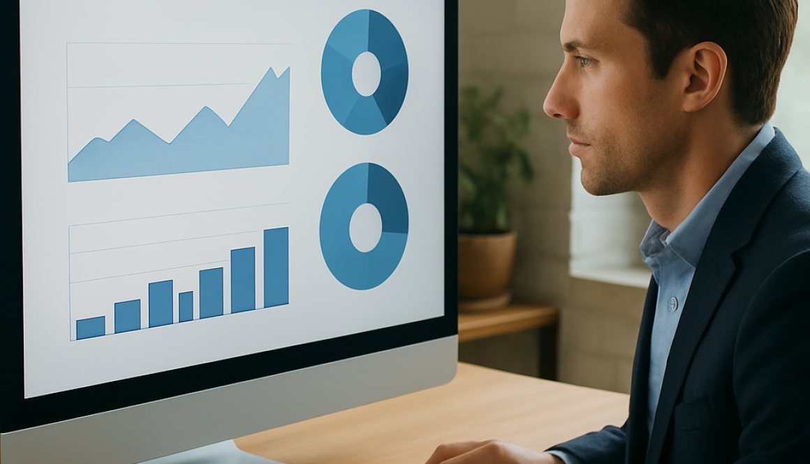 an example of someone using an analytics tool to measure website performance